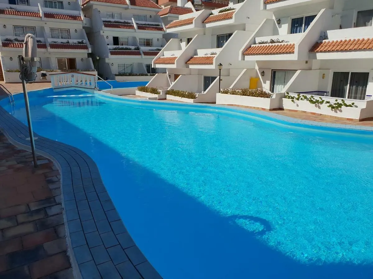 Casa Las Flores With Heated Pool, Only 490 Meters To The Beach, Balcony, Wifi Arona  0*, Arona (Tenerife)