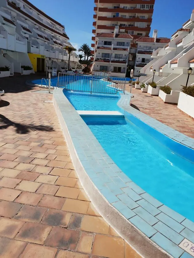 Casa Las Flores With Heated Pool, Only 490 Meters To The Beach, Balcony, Wifi Arona  Apartment Arona (Tenerife)